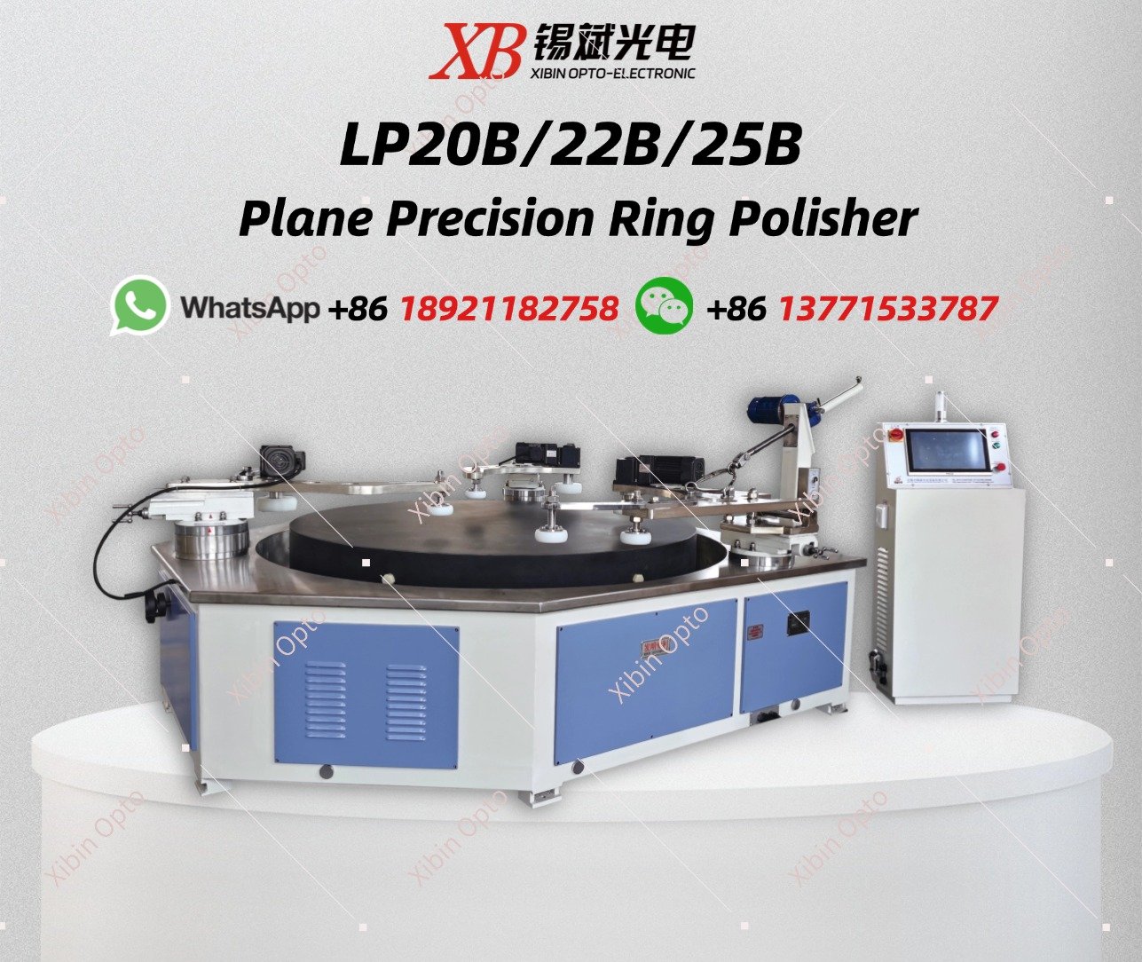 LP20B/22B/25B Plane Precision Ring Polisher